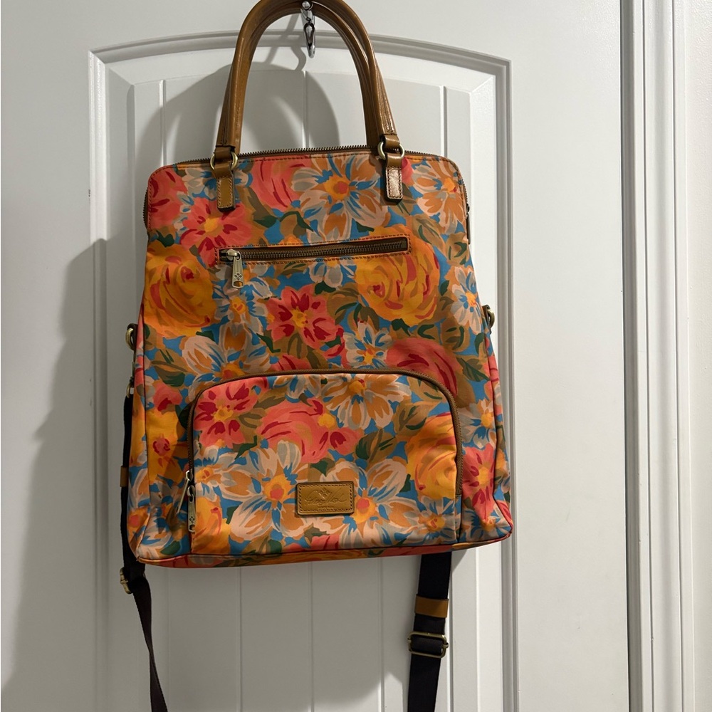 Patricia Nash Trapini Convertable Backpack